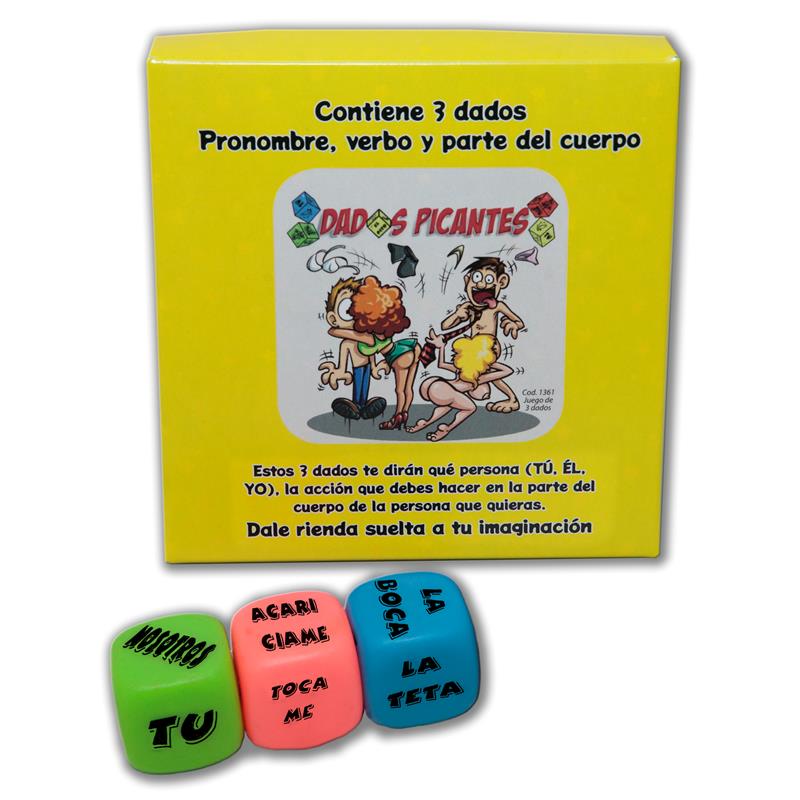 DIVERTY SEX - SET 3 FLUORESCENT DICE