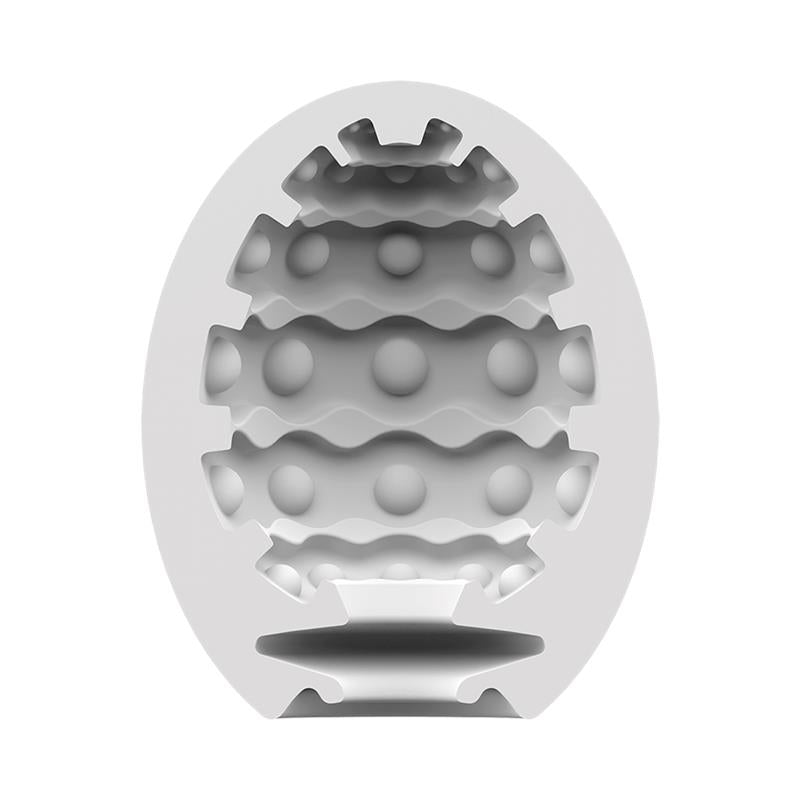 SATISFYER - 3 MASTURBATOR EGGS BUBBLE