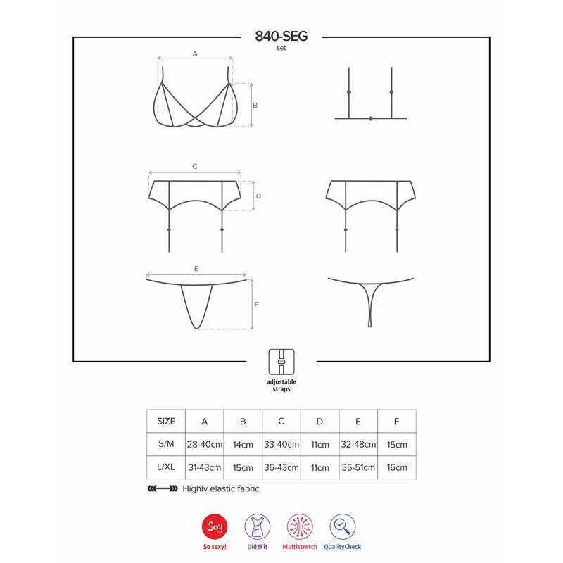 OBSESSIVE - SET 3 PIECES