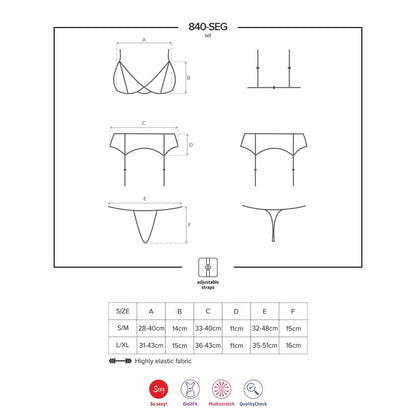 OBSESSIVE - SET 3 PIECES