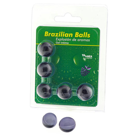 BRAZILIAN BALLS - SET 5 BRAZILIAN BALLS BERRIES FLAVOR