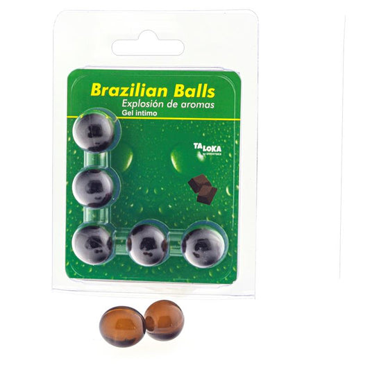 BRAZILIAN BALLS - SET 5 BRAZILIAN BALLS CHOCOLATE FLAVOR