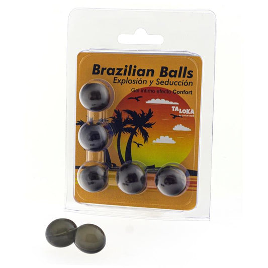 BRAZILIAN BALLS - SET 5 BRAZILIAN BALLS GEL CONFORT EFFECT