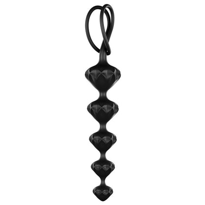 SATISFYER - SET OF 2 ANAL BEADS BLACK