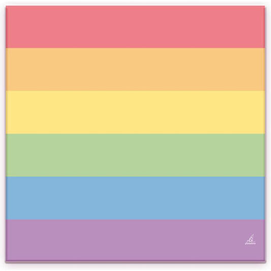 DIVERTY SEX - SET OF 20 NAPKINS WITH THE LGBT+ COLORS