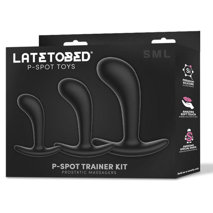 LATETOBED - SET OF 3 P-SPOT TRAINER PROSTATIC MASSAGERS