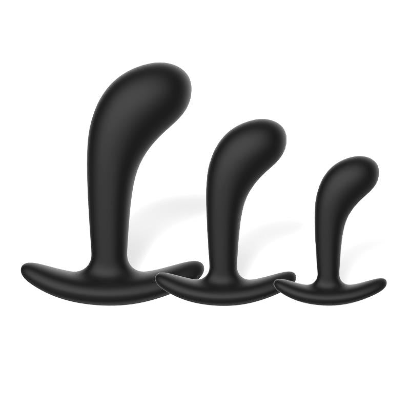 LATETOBED - SET OF 3 P-SPOT TRAINER PROSTATIC MASSAGERS
