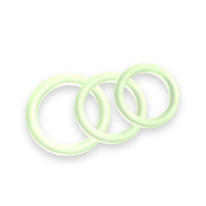 URBAN SKY - SET OF 3 RINGS GLOW IN THE DARK