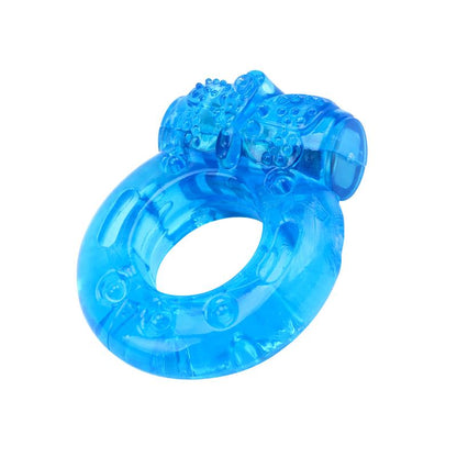 CHISA - SET OF 30 PENIS RING WITH VIBRATION BLUE