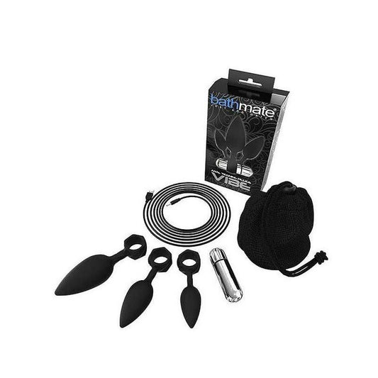 BATHMATE - SET OF 4 ANAL TRAINING PLUGS WITH VIBRATION