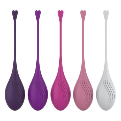 A-GUSTO - SET OF 5 KEGEL BALLS DIFFERENT WEIGHT