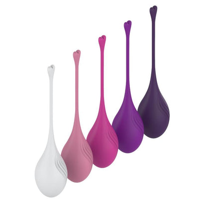 A-GUSTO - SET OF 5 KEGEL BALLS DIFFERENT WEIGHT