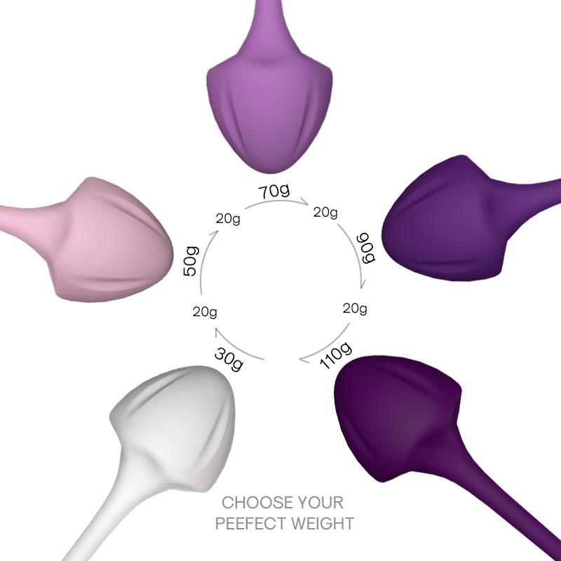 URBAN SKY - SET OF 5 KEGEL BALLS