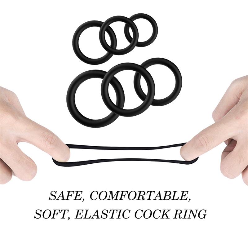 URBAN SKY - SET OF 6 PENIS RING
