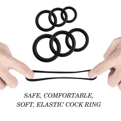 URBAN SKY - SET OF 6 PENIS RING