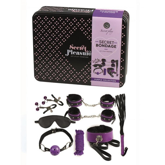 SECRET PLAY - SET OF 8 PIECES BONDAGE
