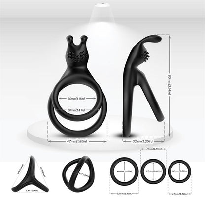 URBAN SKY - SET OF PENIS RINGS