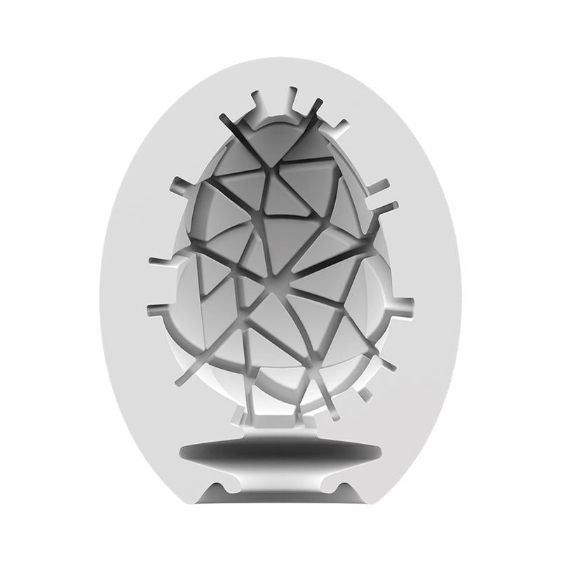 SATISFYER - SET OS 3 MASTURBATOR EGG CRUNCHY MODEL