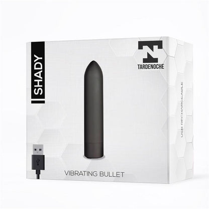 TARDENOCHE - SHADY VIBRATING BULLET USB RECHARGABLE WATERPROOF