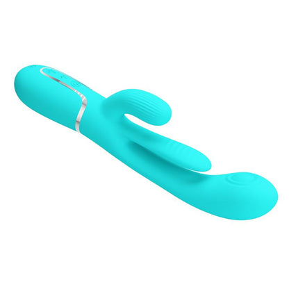 PRETTYLOVE - SHANIA TRIPPLE RABBIT VIBRATOR TURQUOISE