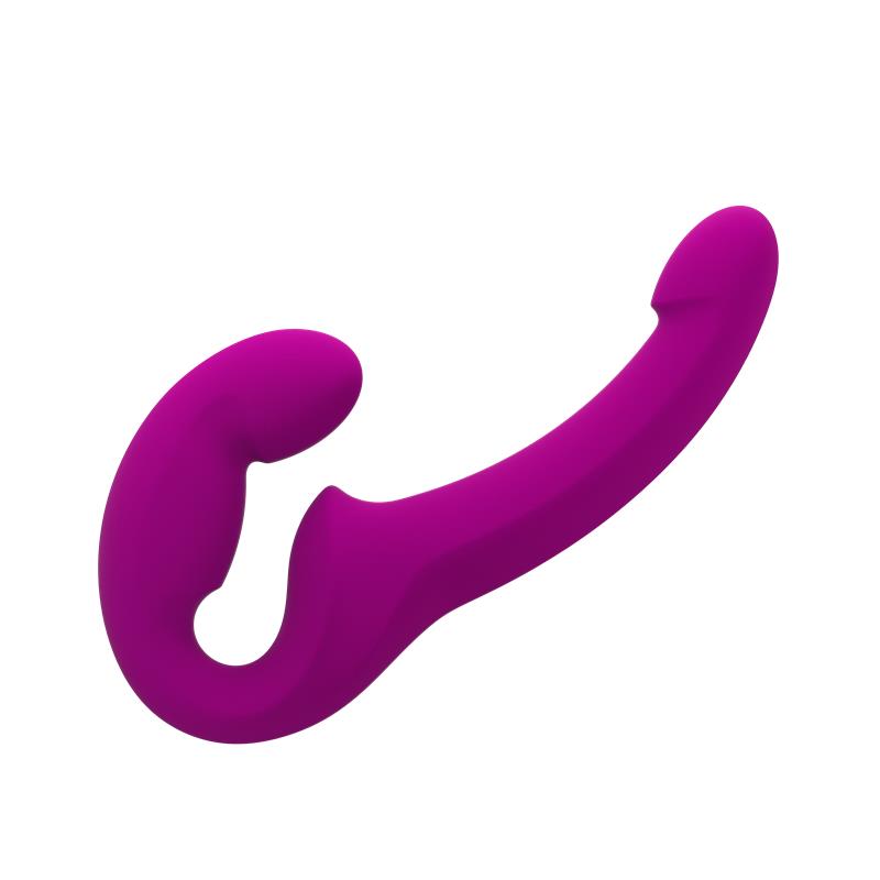 FUN FACTORY - SHARE LITE DOUBLE DILDO BLACKBERRY