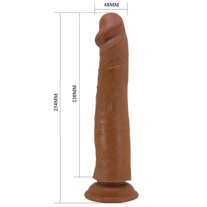 PRETTYLOVE - SHARIFE DILDO SLIDING SKIN-RETRACTIL 25 CM