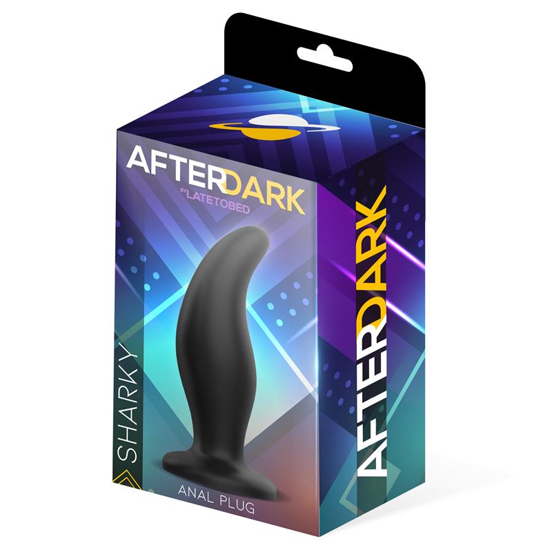 AFTERDARK - SHARKY BUTT PLUG SILICONE 12 CM X 3.5 CM