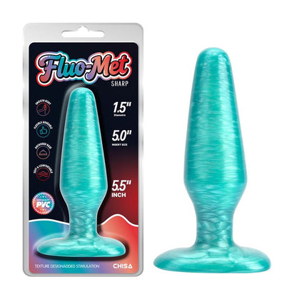 CHISA - SHARP PLUG ANAL VERDE 5.5 - 13.9CM