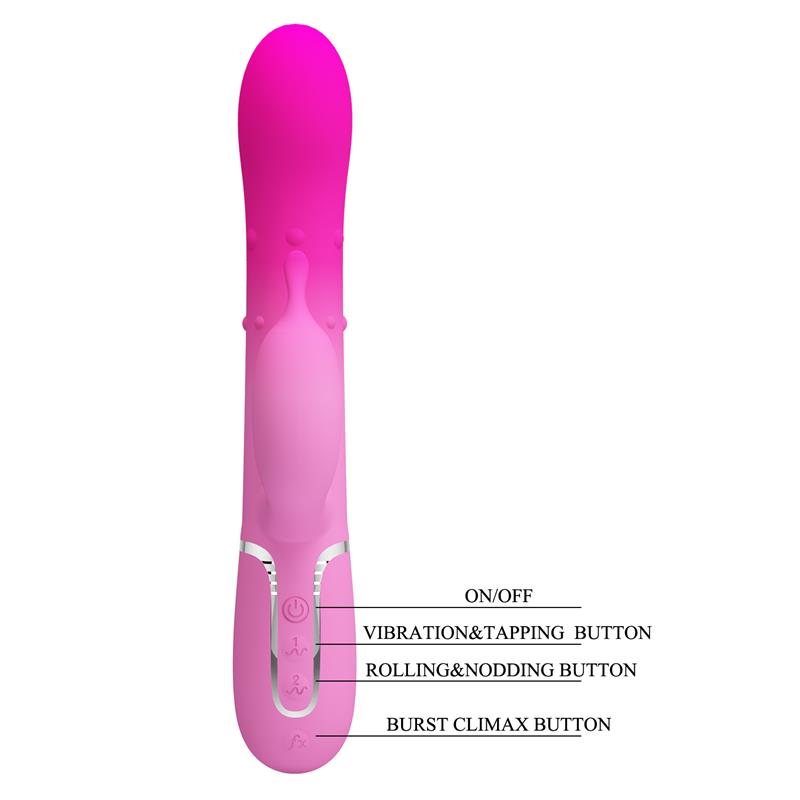 PRETTYLOVE - SHIMA VIBRATING WITH ROLLING BEADS