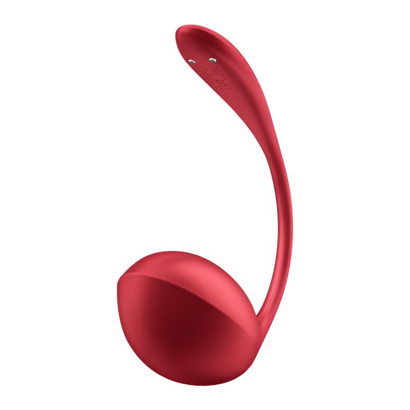SATISFYER - SHINY PETAL WITH SATISFYER CONNECT APP RED