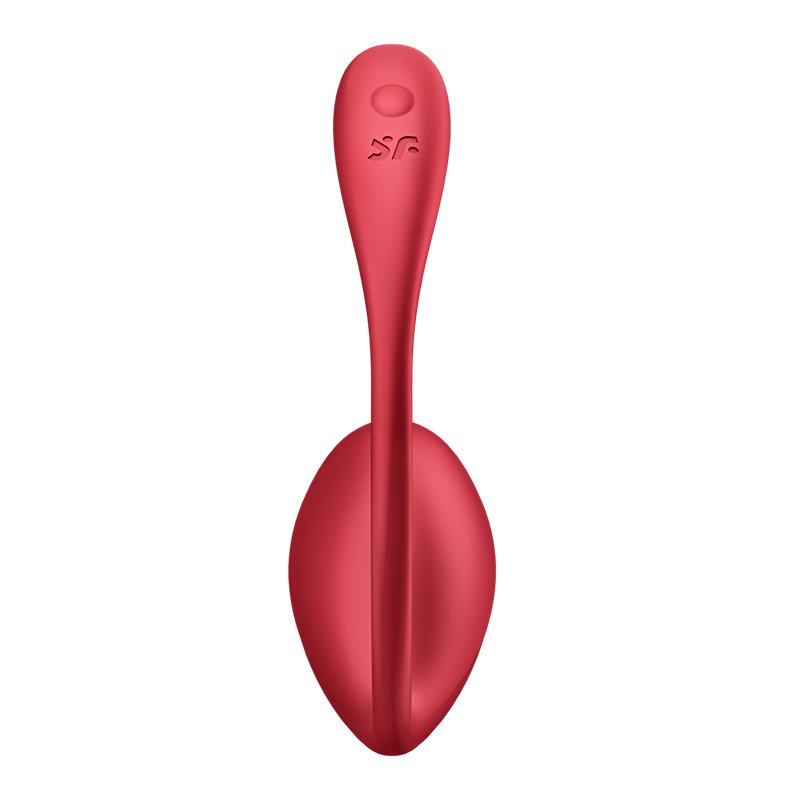 SATISFYER - SHINY PETAL WITH SATISFYER CONNECT APP RED