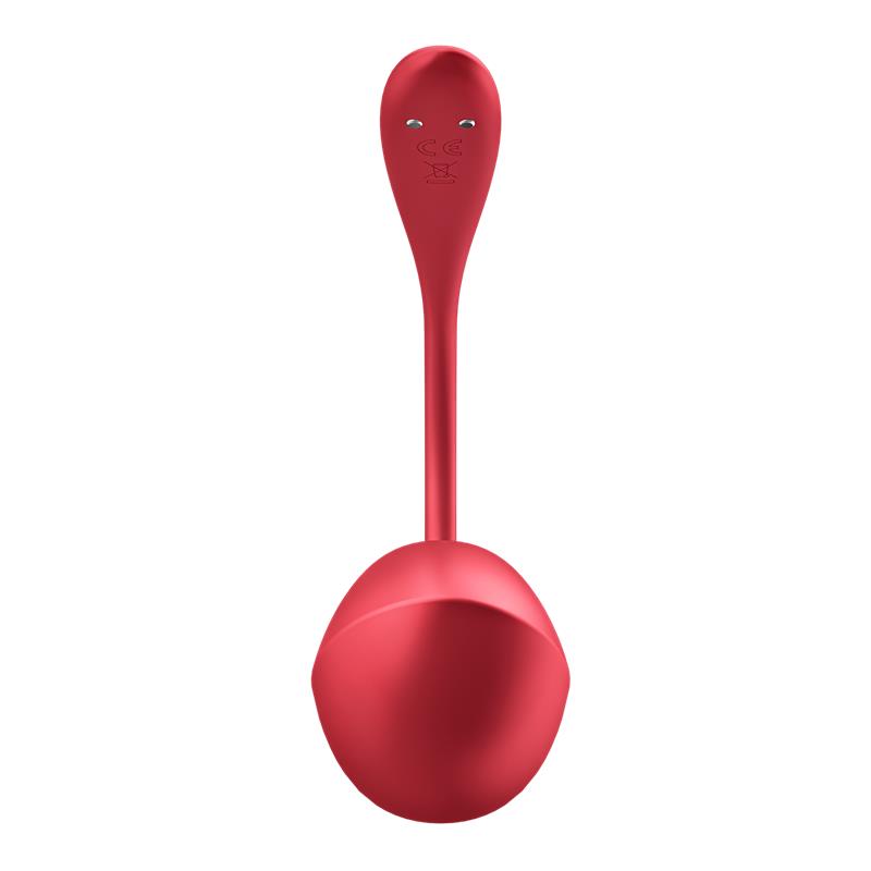 SATISFYER - SHINY PETAL WITH SATISFYER CONNECT APP RED
