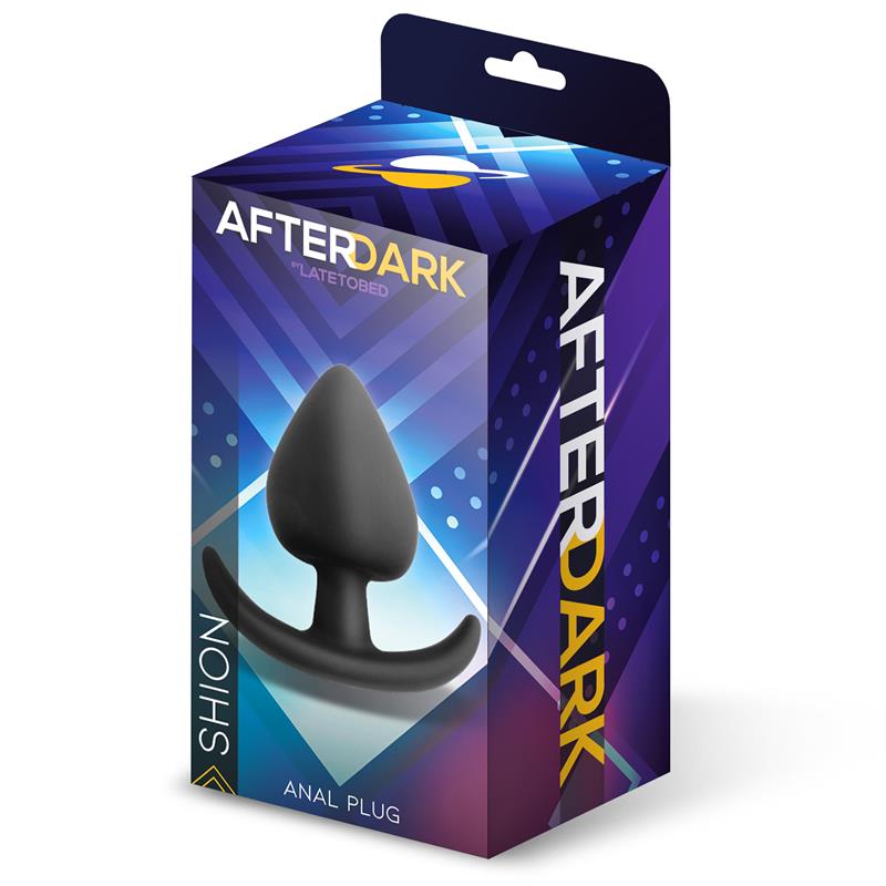 AFTERDARK - SHION BUTT PLUG SILICONE 8.1 CM X 4.1 CM