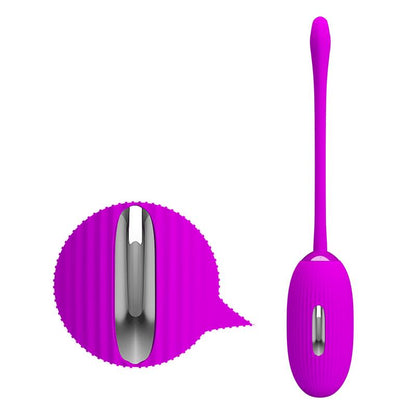 PRETTYLOVE - SHOCK FUN VIBRATING EGG WITH ELECTRO SHOCK AND REMOTE CONTROL