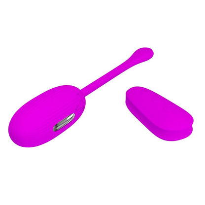 PRETTYLOVE - SHOCK FUN VIBRATING EGG WITH ELECTRO SHOCK AND REMOTE CONTROL
