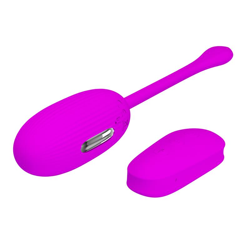 PRETTYLOVE - SHOCK FUN VIBRATING EGG WITH ELECTRO SHOCK AND REMOTE CONTROL
