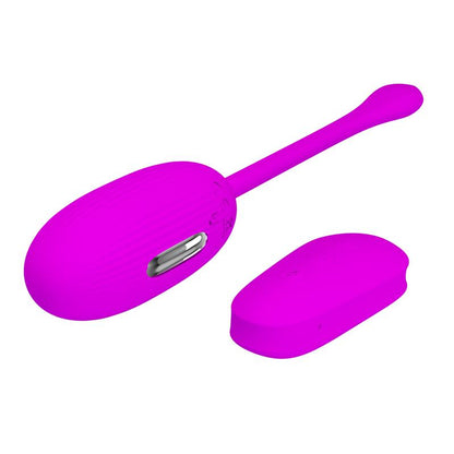 PRETTYLOVE - SHOCK FUN VIBRATING EGG WITH ELECTRO SHOCK AND REMOTE CONTROL