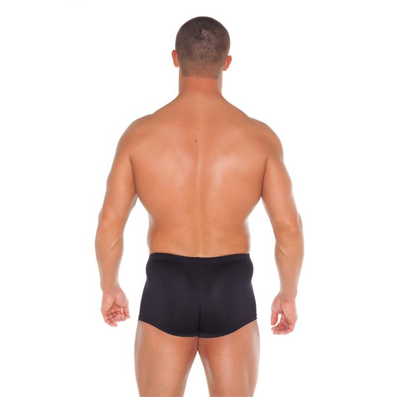 AMORABLE - SHORT WITH 2 ZIPPERS BLACK ONE SIZE
