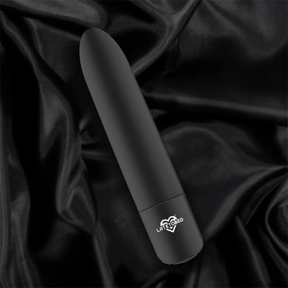 LATETOBED - SHOTY VIBRATING BULLET USB 10 SPEEDS POWERFUL MOTOR BLACK
