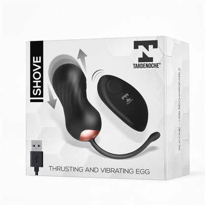 TARDENOCHE - SHOVE THRUSTING AND VIBRATING EGG WITH REMOTE CONTROL