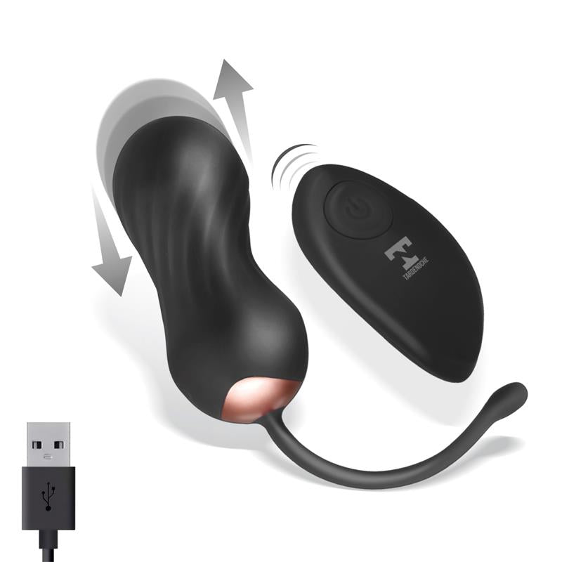 TARDENOCHE - SHOVE THRUSTING AND VIBRATING EGG WITH REMOTE CONTROL