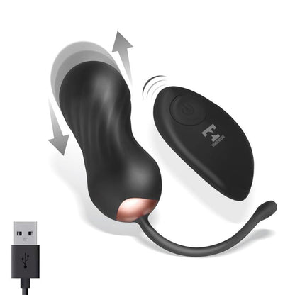 TARDENOCHE - SHOVE THRUSTING AND VIBRATING EGG WITH REMOTE CONTROL