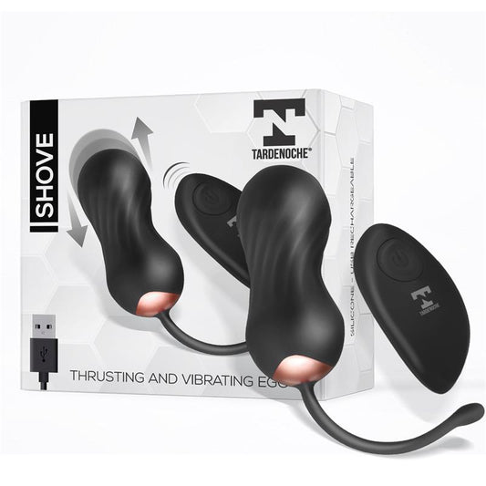 TARDENOCHE - SHOVE THRUSTING AND VIBRATING EGG WITH REMOTE CONTROL