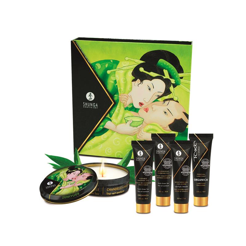 SHUNGA - SECRET GEISHA ORGANIC GREEN TEA KIT