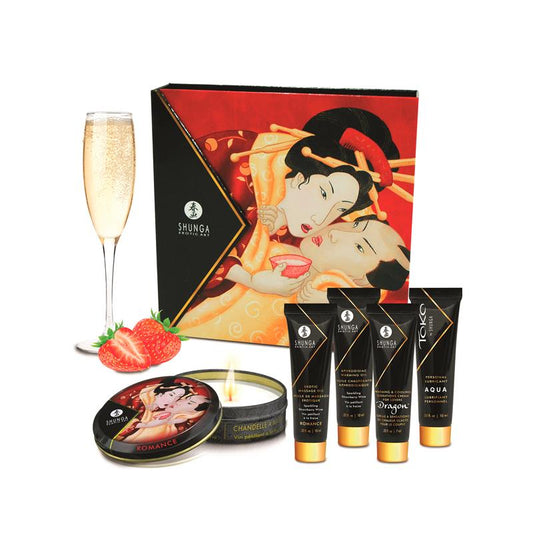 SHUNGA - SECRET GEISHA STRAWBERRIES AND CAVA KIT