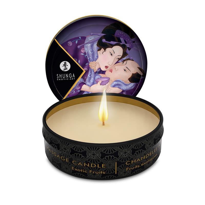 SHUNGA - MINI CANDLE MASSAGE EXOTICS FRUITS