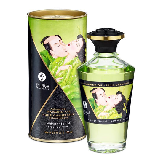 SHUNGA - WARMING MASSAGE OIL MIDNIGHT SORBET AROMA