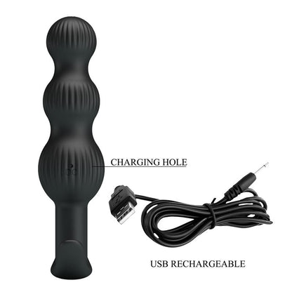 PRETTYLOVE - SIDNEY BUTT PLUG WITH VIBRATION