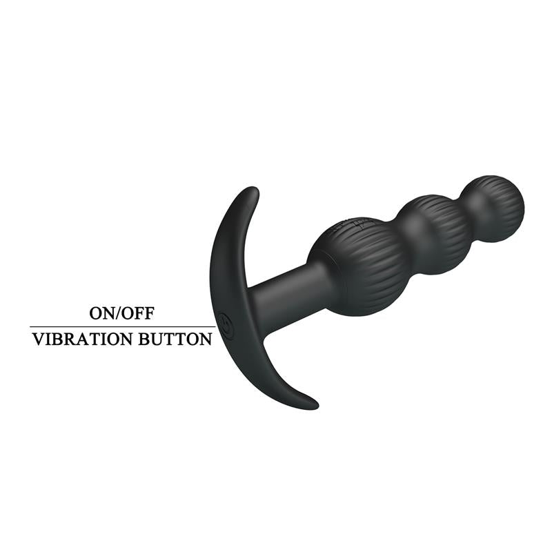 PRETTYLOVE - SIDNEY BUTT PLUG WITH VIBRATION