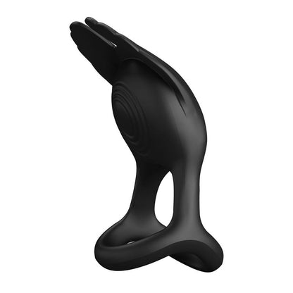 PRETTYLOVE - SILAS VIBRATING PENIS RING BLACK